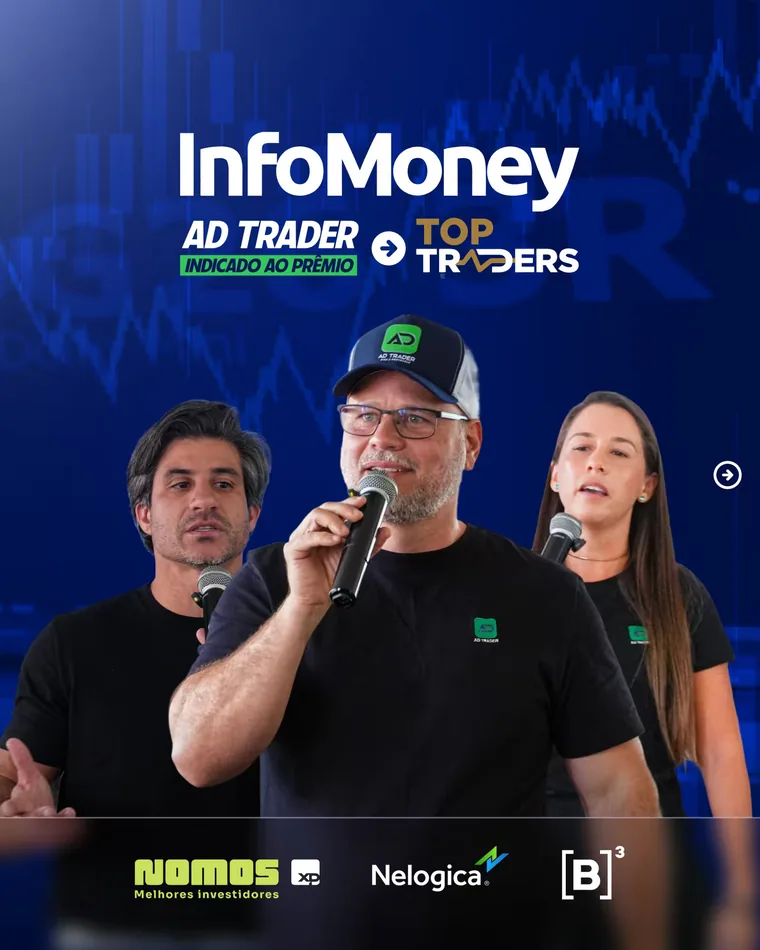 AD Trader indicada ao prêmio Top Traders da InfoMoney